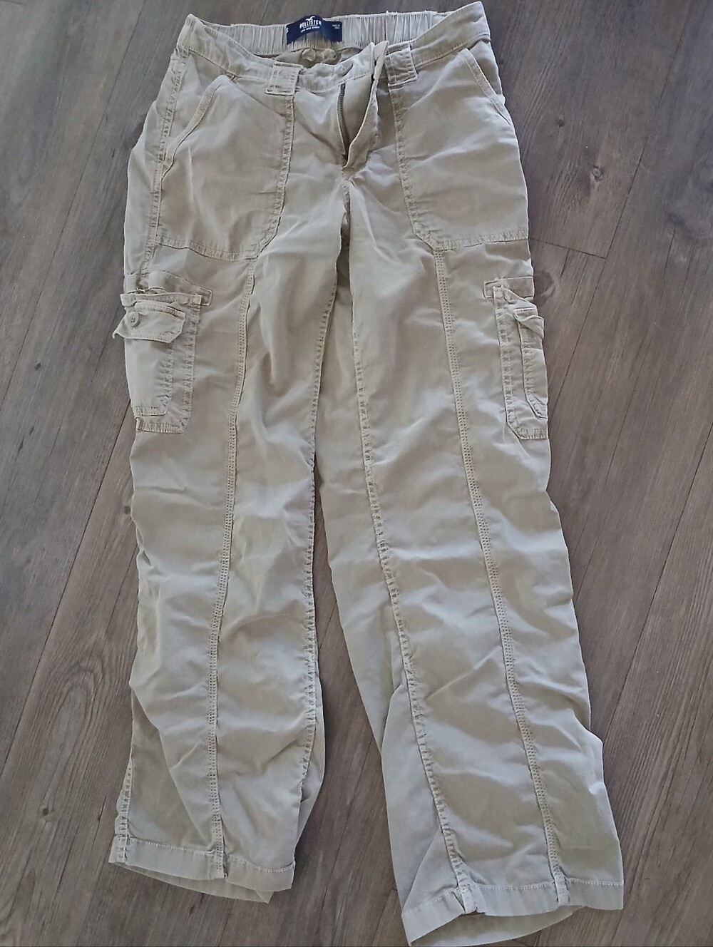 Women's Cargo Pants - Khaki Utility Trousers